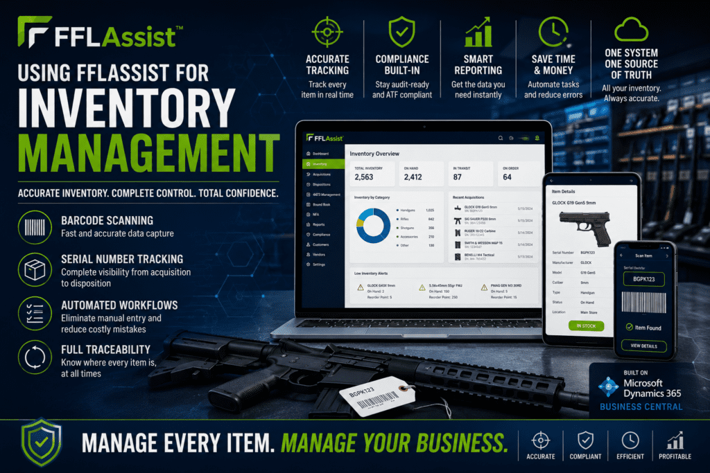 The Advantages of Using FFLAssist Software for Firearm Inventory Management