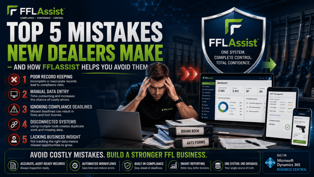 Top 5 Mistakes New Dealers Make