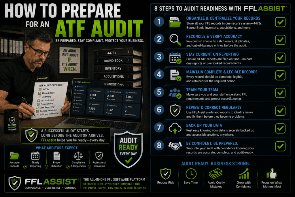 Prepare for an ATF Inspection
